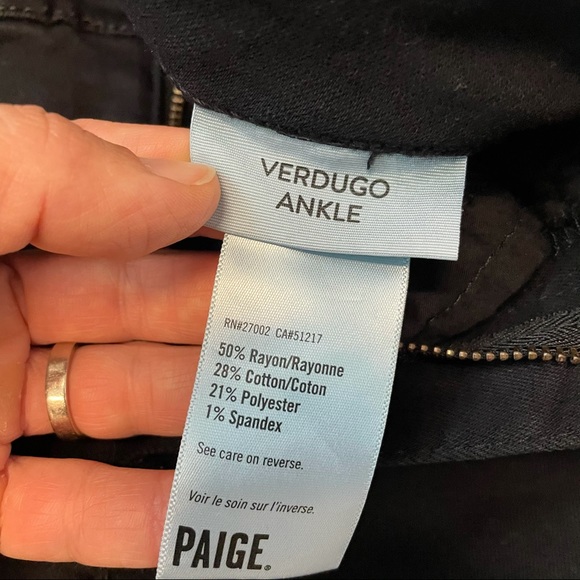 PAIGE Verdugo Ankle Skinny Jeans - Picture 6 of 9